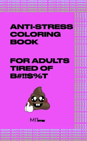 writer nyc coloring book anti-stress things to buy on amazon under $50